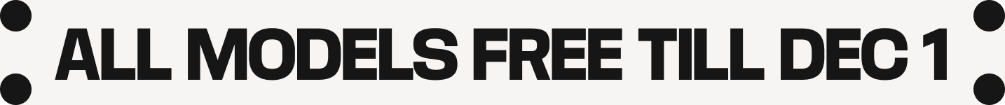 Free Models free till Dec 1